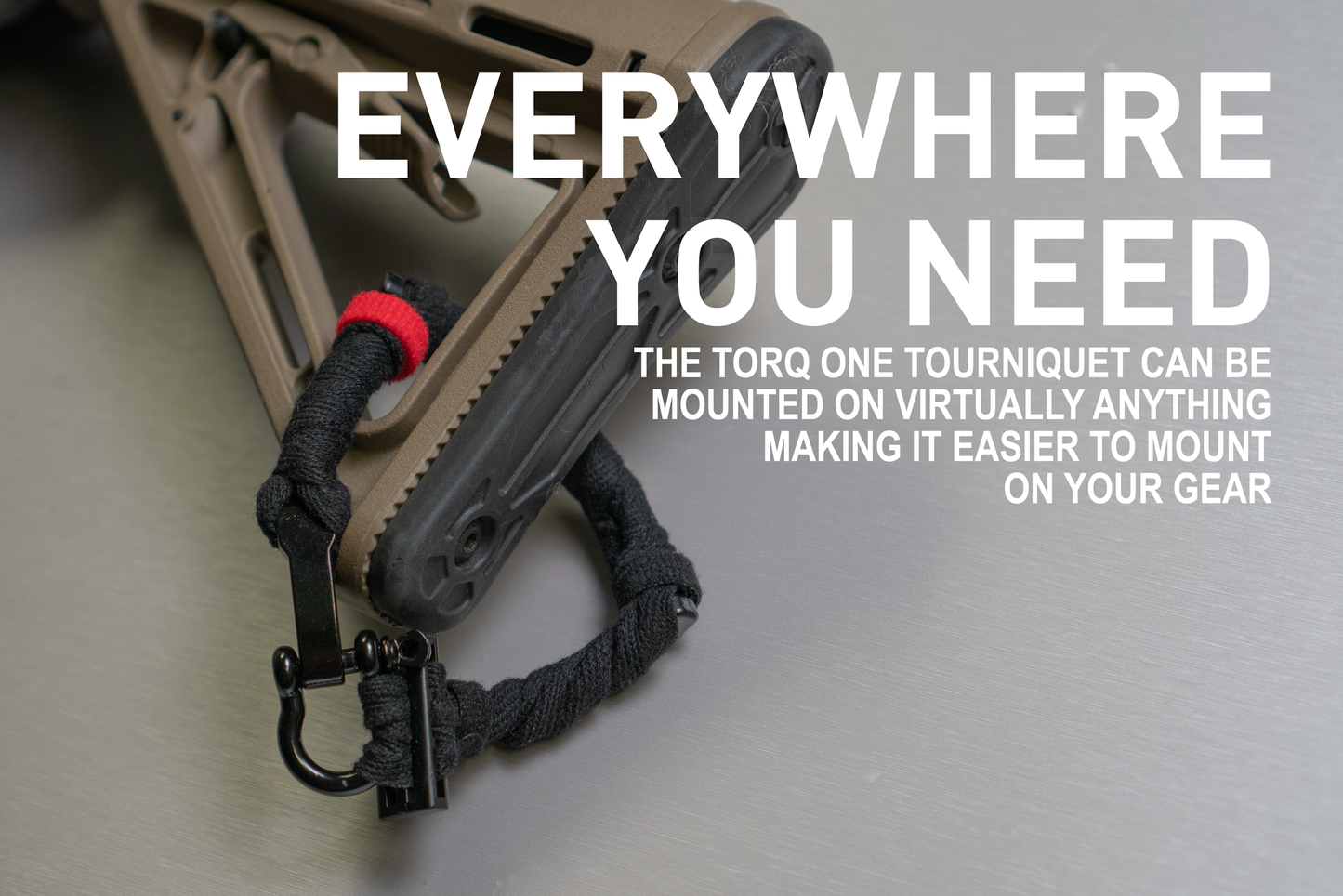 CDO Gear TORQ ONE® Everyday Carry Tourniquet Bracelet (Pack of 2)