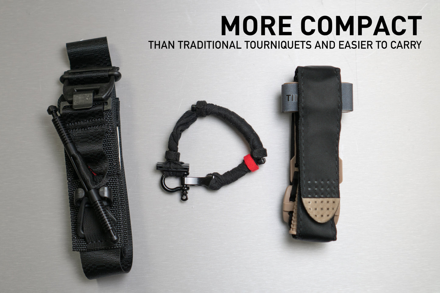 CDO Gear TORQ ONE® Everyday Carry Tourniquet Bracelet (Pack of 2)